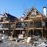 dwelling house under construction at roscommon town