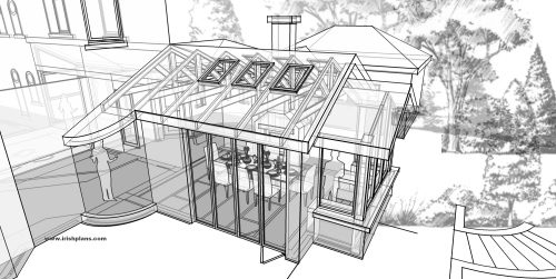 house-extension-for-private-client-architectural-drawings-by-brendan-lennon-3-500x350 house extension for private client architects design